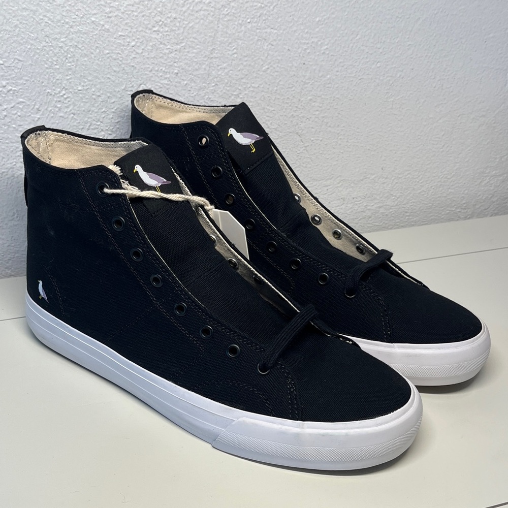 (37) State Bushwick Seagull Black High-Top Sneakers